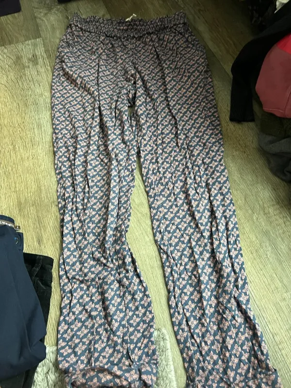 Anthropologie Boho print pants size M - Image 6