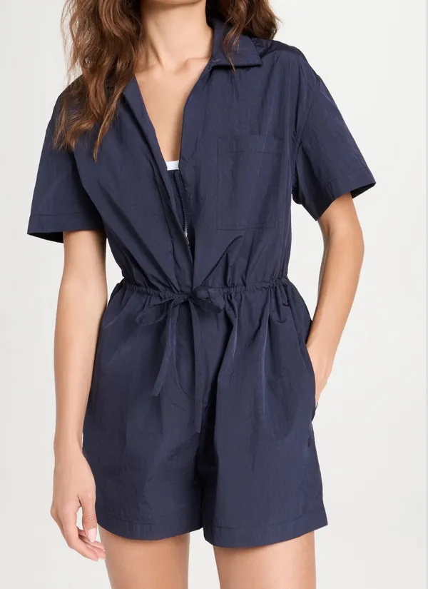Sweaty Betty NWT Anytime Short-Sleeve Romper - Image 3