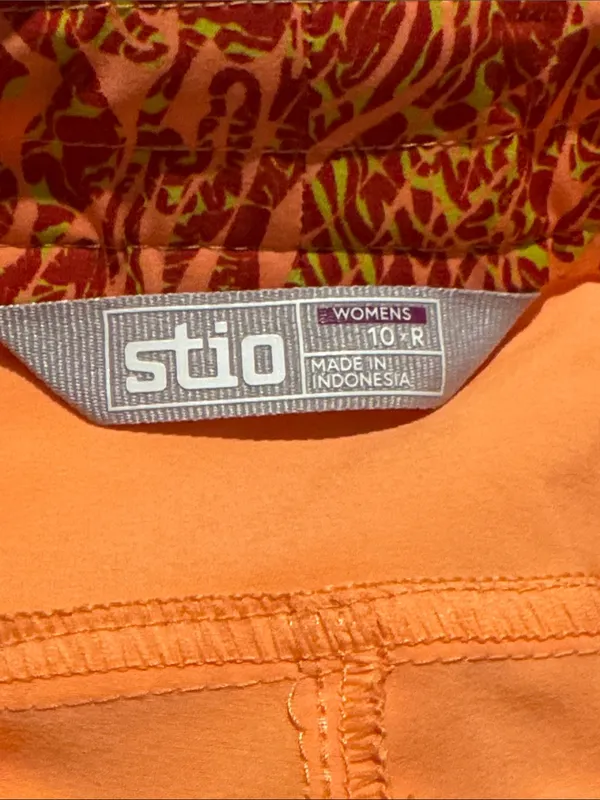 Stio Women’s Size 10 Pants Orange - Image 3