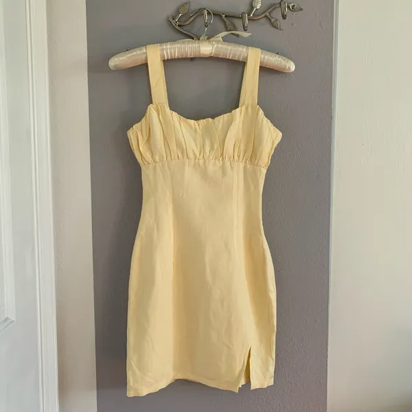 Peppermayo Day in Versailles Mini Dress Baby Yellow - Image 14