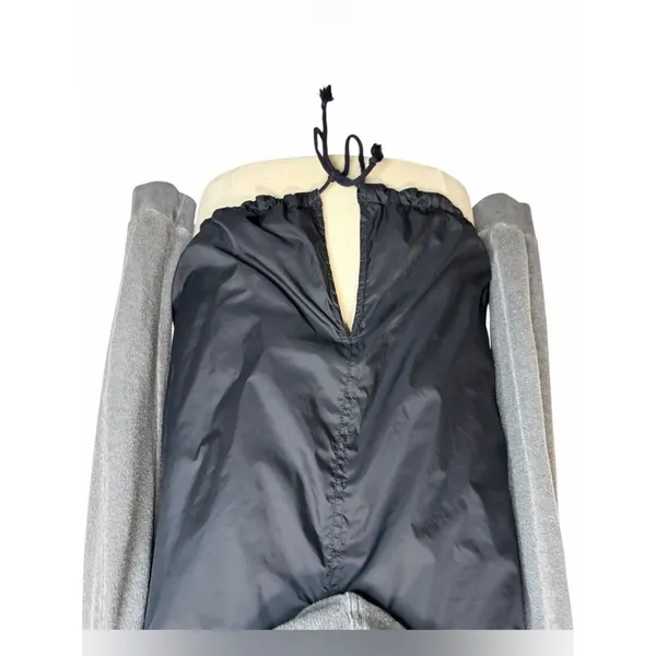 FREE PEOPLE Mixed Media‎ Full Zip Windbreaker Sweatshirt Hoodie, Medium - Image 11