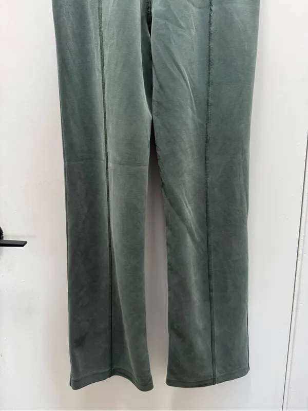 Softstreme Sage Forest Green High-Rise Pant Regular US 6 Casual Rare color 31” - Image 8