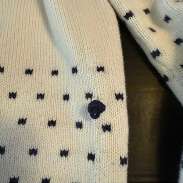 Navy and Red‎ Patterned Sweater - Image 6