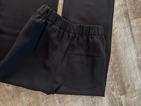 ZARA Buttoned Wool Wide Leg Pants Size S - Image 11