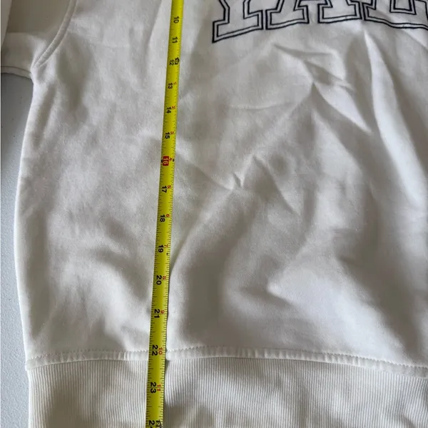 Yale University Sweatshirt Adult Crew Neck Long Sleeve College Sweater White S - Image 3