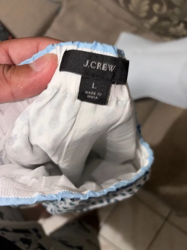 J.crew Size M top and size L skirt - Image 3