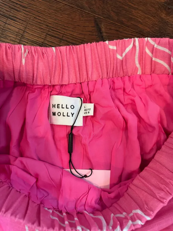 Hello Molly Shorts Pink - Image 2