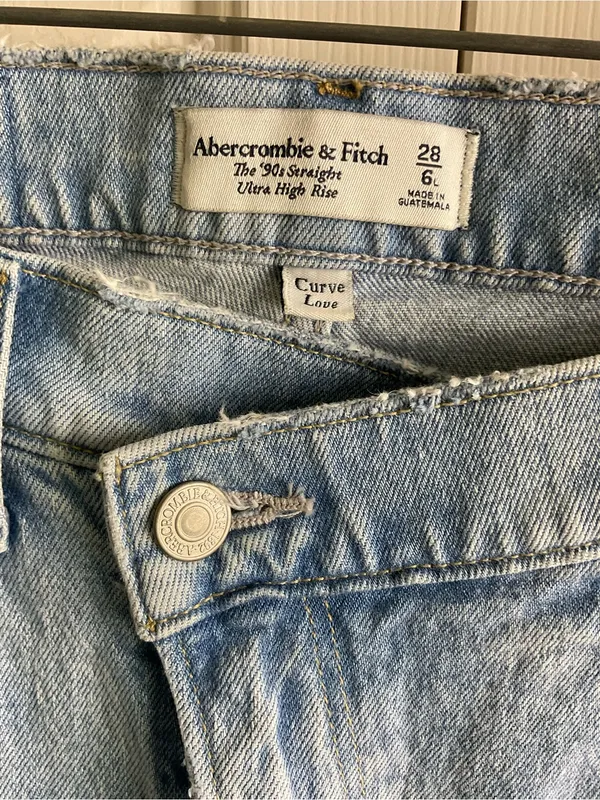 Abercrombie & Fitch‎ The 90’s Straight Leg Jeans - Image 4