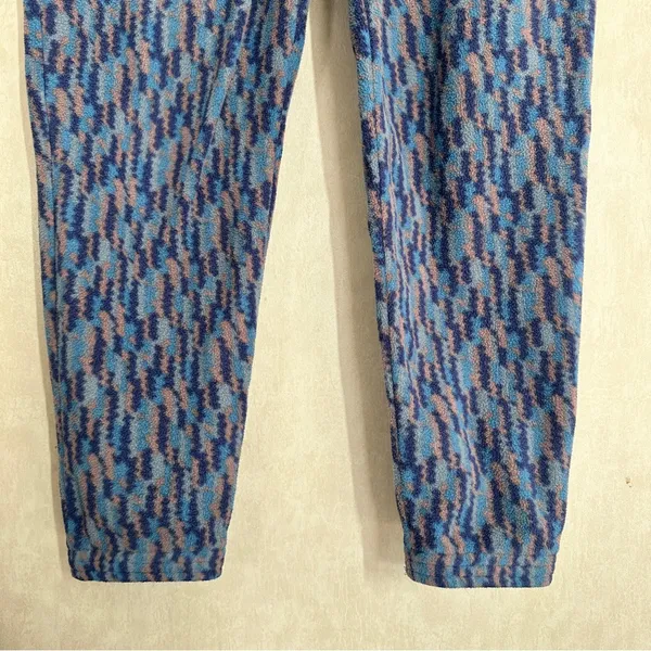 Patagonia Women’s Micro D Joger Fleece Pants Pull On Drawstring in Trees Ikat M - Image 4