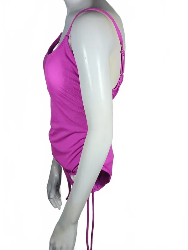 Shade & Shore Women's Pink One Piece Swimsuit Size S (4-6) - Image 4