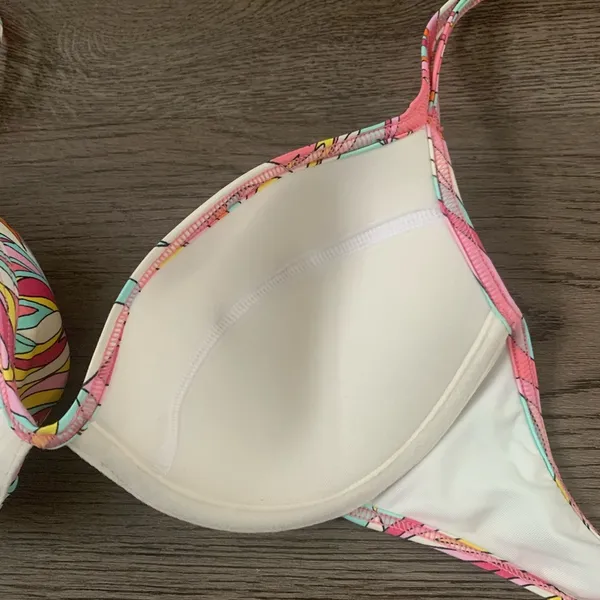 Kate Spade Anemone Floral Underwire Bikini Top‎ - Size M - Pink - NWT - Image 7