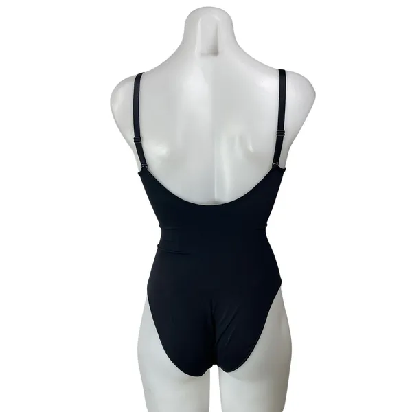 Skims Women's Black Bustier Sleeveless Open Back Cami Tank Bodysuit Top Size S - Image 3