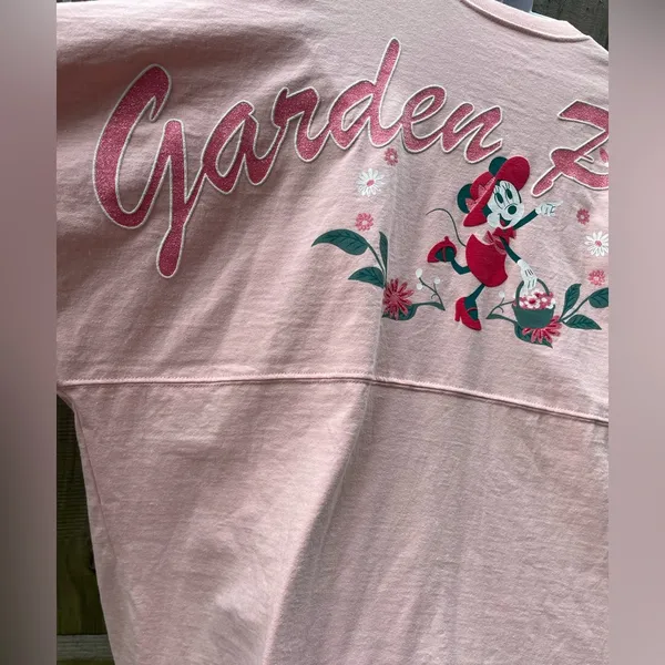 Disney Parks 2019 EPCOT Flower and Garden peach Spirit Jersey - Image 4