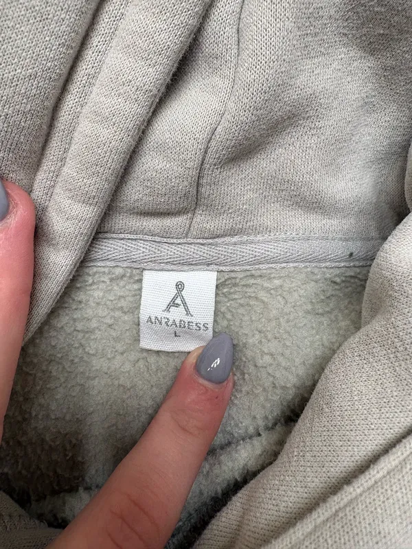 Sweatshirt Gray Size L - Image 3
