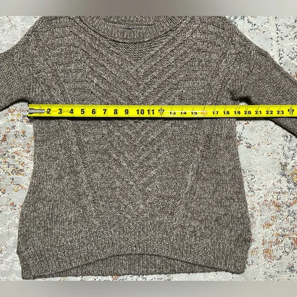 American Eagle Knit wool blend Sweater Medium - Image 8