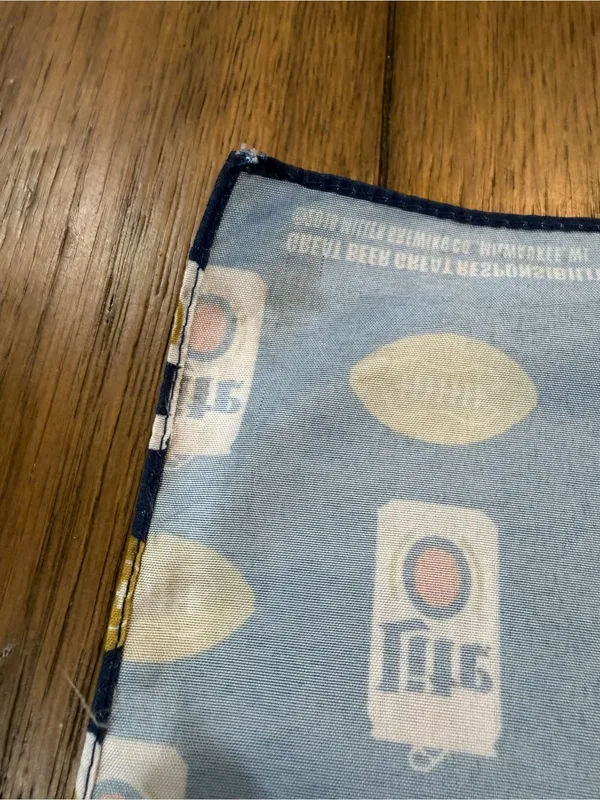 Miller Lite Navy Logo Bandana Blue - Image 6