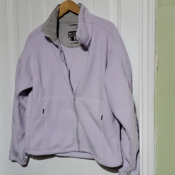 Women’s Columbia Benton Springs Fleece Jacket in purple Size Extra Large - Image 4