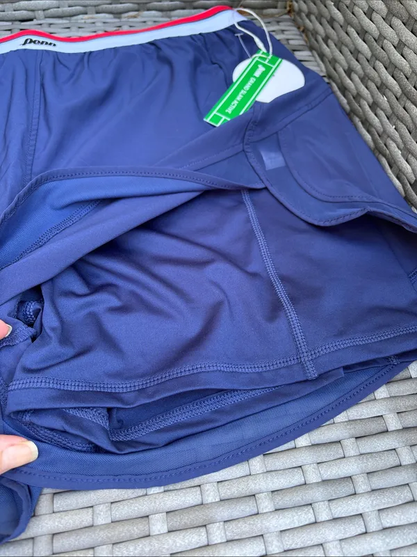 Penn Navy Breathable Wicking Elastic Waist 4 way stretch Shorts - Image 6