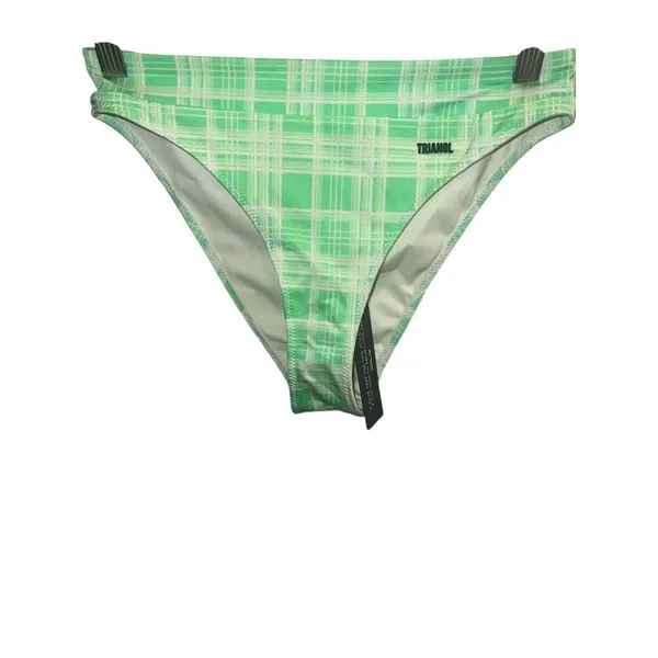 ✨Triang Green Luna Plaid Bikini Sz Large Bottoms✨ - Image 5
