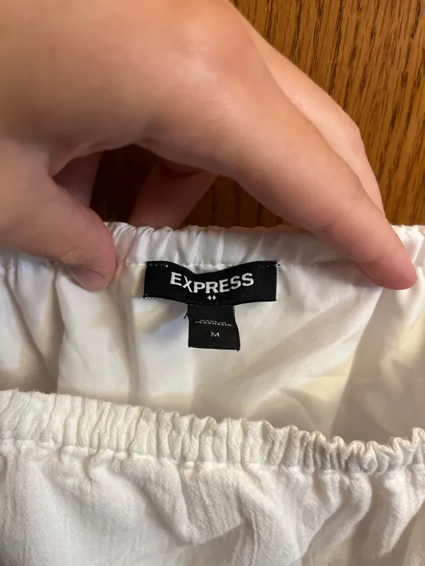 Express White Mini Dress - Image 3