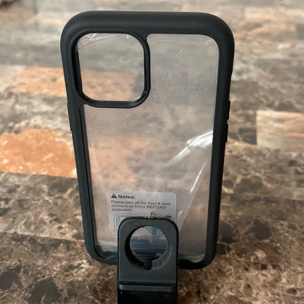12 Pro Max Built in screen protector phone case 💯💯✅✅✅ Multiple - Image 4