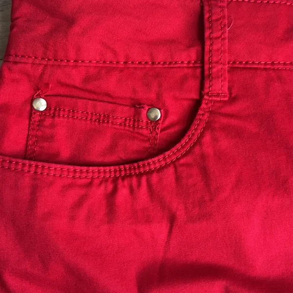 Croft & Barrow Red Mini Skirt short for Casual Wear - Image 6