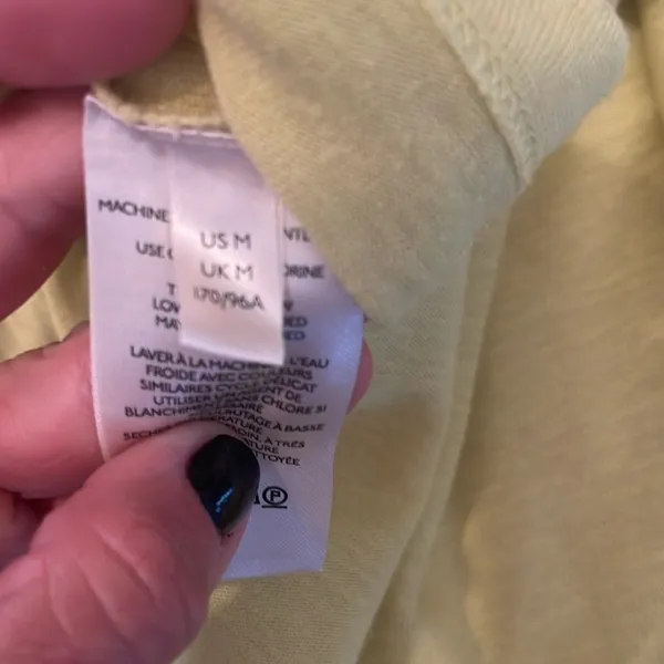 Free People chartreuse yellow Clouds Swing tank medium - Image 6