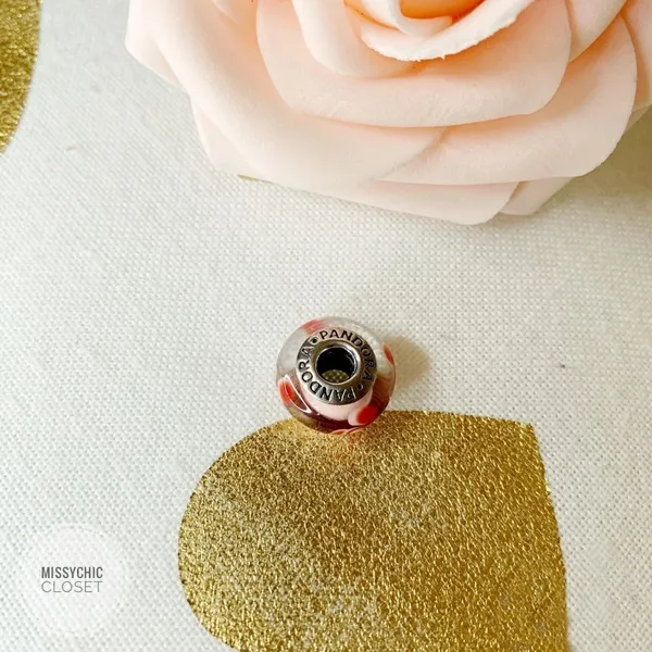 Pandora Red Crystal Charm - Image 4