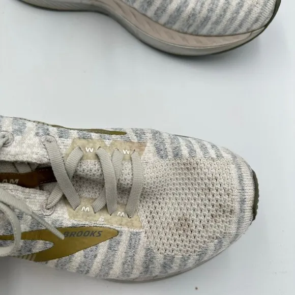 Brooks Womens Bedlam 2 Gray Gold Running Shoes‎ Sneakers Size 8 Running Walking - Image 3