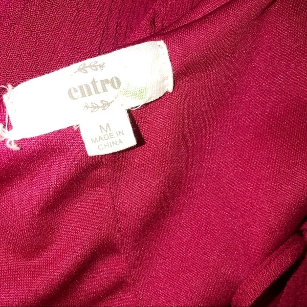 Entro medium fuschia lace up sexy summer dress - Image 6