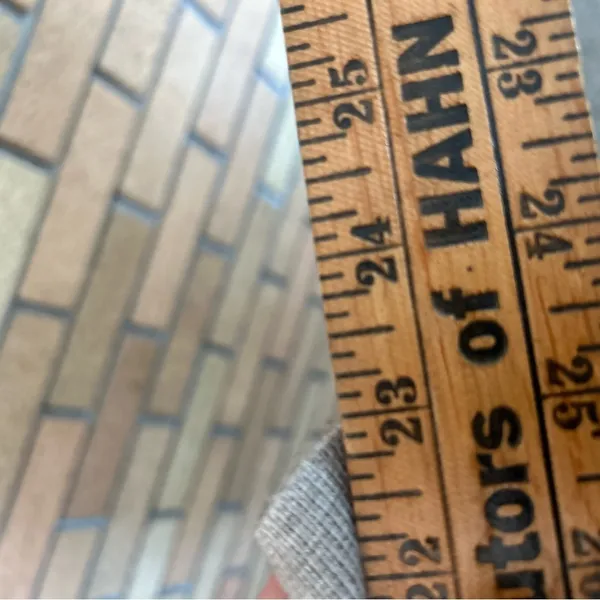 Some Others Thick Wide Leg Beige/Grey Casual Pants - Image 5