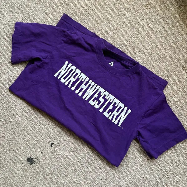 Purple Northwestern T-shirt - Image 3