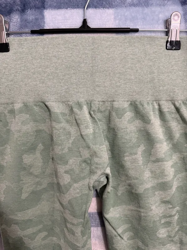NVGTN Seamless Camo Leggings Green L - Image 2