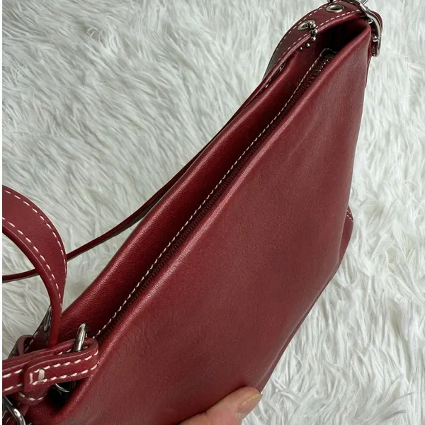 Vintage COACH y2k Red Demi Legacy Mini Duffle bag - Image 5