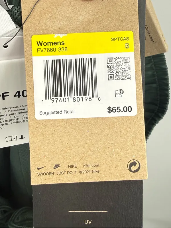 Nike Sportswear Classic Wovens Women's UV Protection Mid-Rise Loose Joggers Smal - Image 5