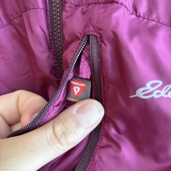 Eddie Bauer Women's First Ascent Reversible Jacket Purple‎ Coat Puffer Size XS - Image 11
