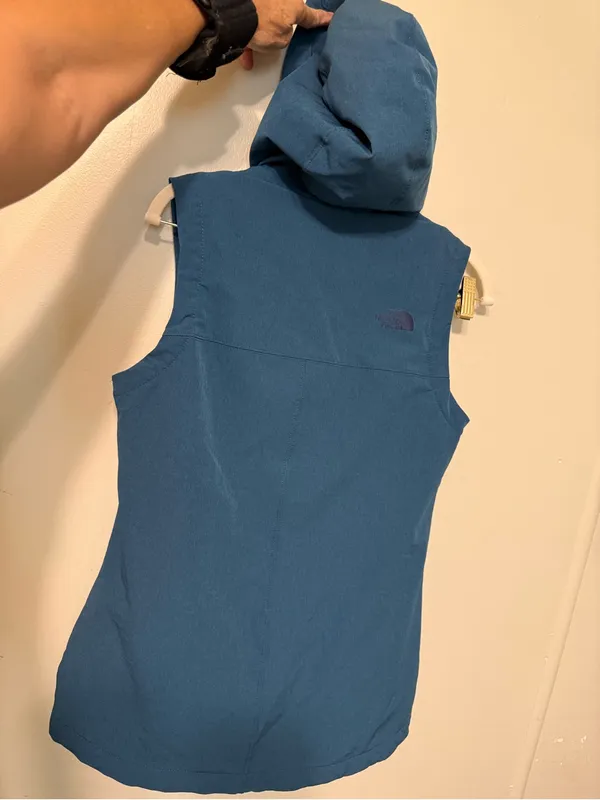 The North Face Teal Blue Hooded Women’s Vest XS - Image 12