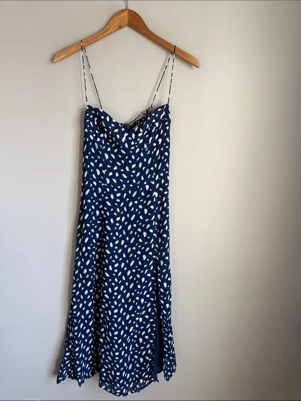 Reformation Juliette Midi Dress Moray 6 - Image 2
