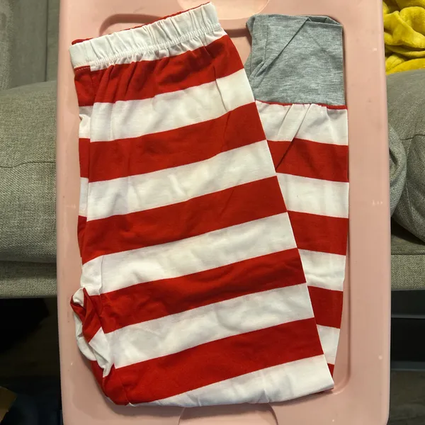 White and red Christmas pajama set Multiple - Image 3