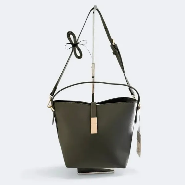 a new day Olive Green Crossbody Satchel Handbag NWT - Image 3