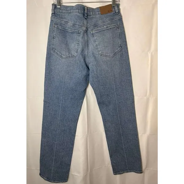 Madewell The '90s Straight Jean rondell wash Women's sz. 28 - Image 5