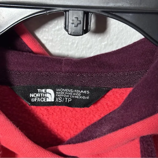 The North Face Women Orange Hoodie Sweater‎ Jacket Pullover Size XS. - Image 4