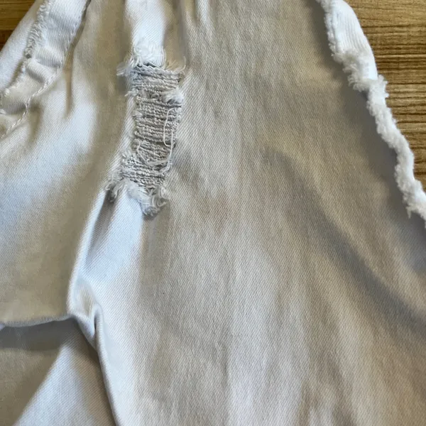 Womens JC&JQ White Flared Jeans - S - Image 4