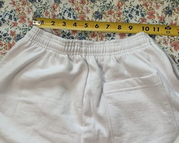 Los Angeles apparel heavy fleece shorts cotton drawstring waist - Image 5