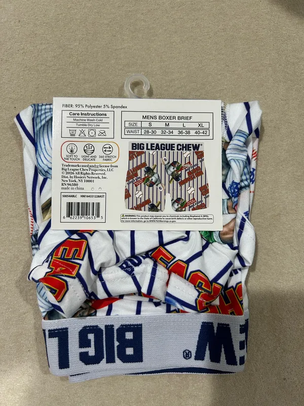 Mens boxers Blue Size L - Image 2