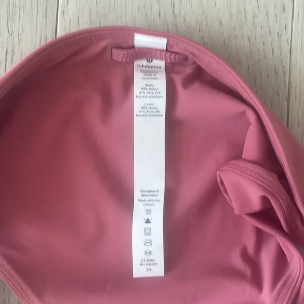 Lululemon Shoreline Bikini Bottom Pink Size 10 New NWT LW7AOAS CHRT - Image 7