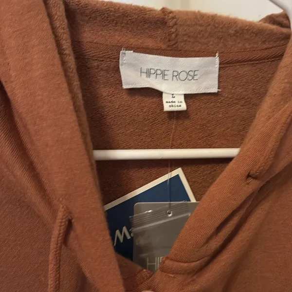 Hippie Rose Cropped brown jacket - Image 2
