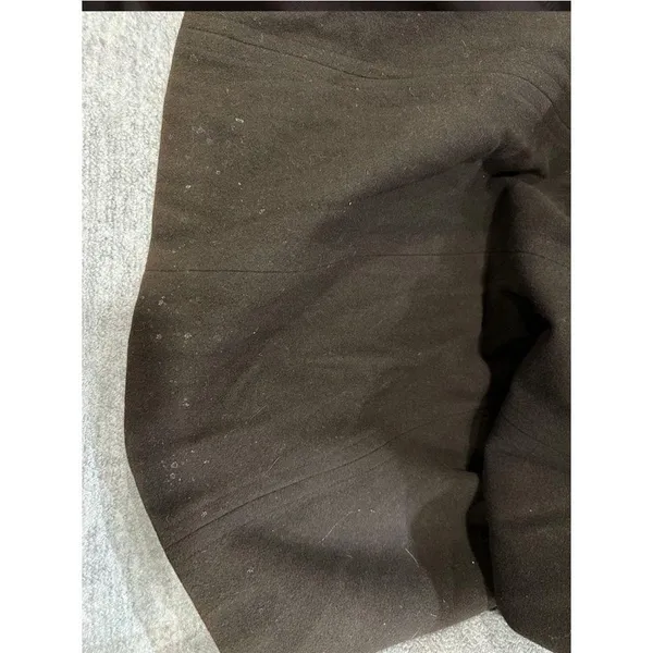 Donnybrook Wool Rabbit Collar Brown Long Coat Vintage VTG 14 AS IS - Image 11