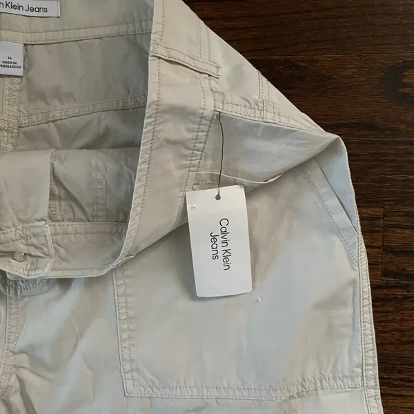 Calvin Klein Wide-Leg Cargo Pants - Image 5