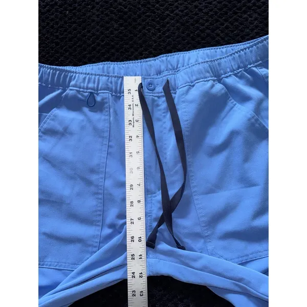 Figs‎ Jogger Women Straight Leg Blue Technical Scrub Size Medium - Image 8